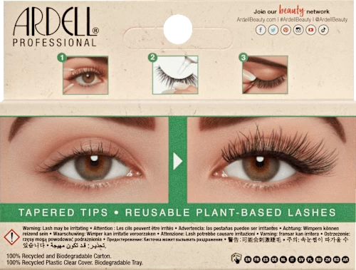 Ardell Künstliche Wimpern Eco Style Higher Love (1 Paar), 2 St 5 Ardell Künstliche Wimpern Eco Style Higher Love (1 Paar), 2 St – Bild 3