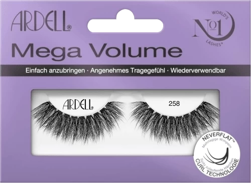 Ardell Künstliche Wimpern Mega Volume 258 (1 Paar), 2 St 3 Ardell Künstliche Wimpern Mega Volume 258 (1 Paar), 2 St