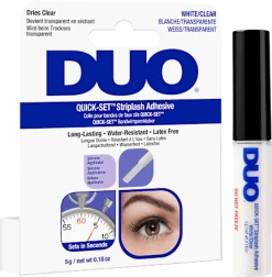 DUO Wimpernkleber Quick Set Adhesive - Clear, 5 G