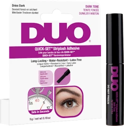DUO Wimpernkleber Quick Set Adhesive - Dark, 5 G