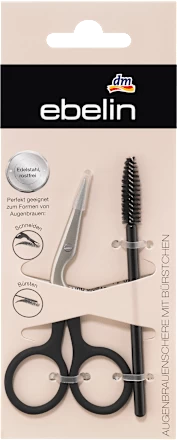Augenbrauenschere Mit Bürstchen, 1 St 4 Augenbrauenschere Mit Bürstchen, 1 St – Bild 2