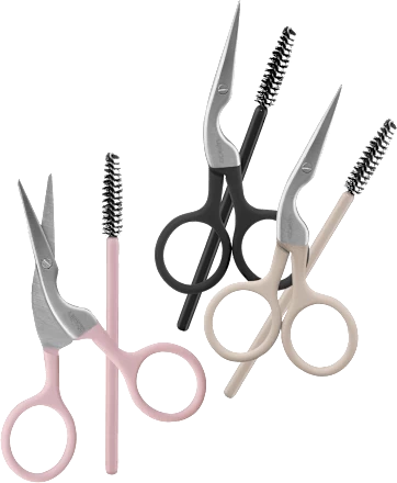 Augenbrauenschere Mit Bürstchen, 1 St 3 Augenbrauenschere Mit Bürstchen, 1 St