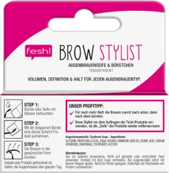 Brow Stylist Augenbrauenseife, 10 G -Make-up Foundation Verkäufe fesh brow stylist augenbrauenseife 3