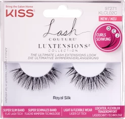 KISS Künstliche Wimpern Luxtension Royal Silk (1 Paar), 2 St