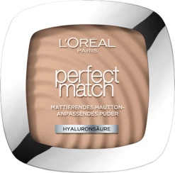 L’Oréal Paris Gesichtspuder Perfect Match, 4.N Nude Beige, LSF 8, 9 G