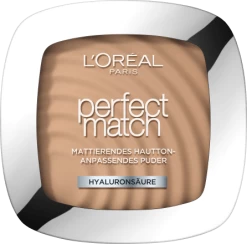 L’Oréal Paris Kompakt Puder Perfect Match, 5.D/5.W Goldsand, LSF 8, 9 G