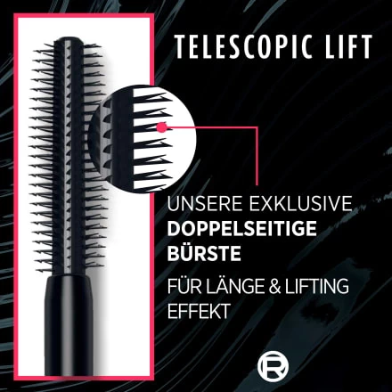 L’Oréal Paris Mascara Telescopic Lift Black, 9,9 Ml 8 L’Oréal Paris Mascara Telescopic Lift Black, 9,9 Ml – Bild 6
