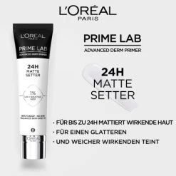 L’Oréal Paris Primer Prime Lab 24h Matte Setter, 30 Ml -Make-up Foundation Verkäufe l oreal paris primer prime lab 24h matte setter 2