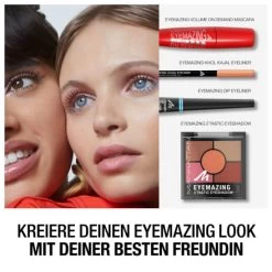 Mascara Eyemazing Volume On Demand 001 Black, 12 Ml -Make-up Foundation Verkäufe manhattan cosmetics mascara eyemazing volume on demand 001 black 10