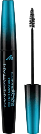 Mascara No End Volume & Length Waterproof 1010N Black, 8 Ml