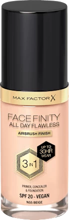 Make-up Foundation Verkäufe -Make-up Foundation Verkäufe max factor foundation facefinity all day flawless lsf 20 55 beige 1