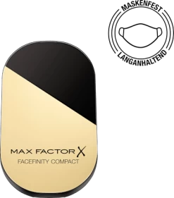 Max Factor Kompakt Puder Facefinity Natural 03, LSF 20, 10 G