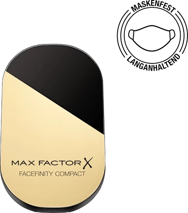 Max Factor Kompakt Puder Facefinity Natural 03, LSF 20, 10 G 3 Max Factor Kompakt Puder Facefinity Natural 03, LSF 20, 10 G