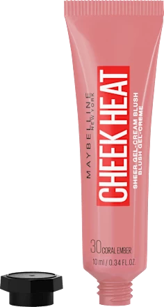 Maybelline New York Blush Cheek Heat 30 Coral Amber, 10 Ml