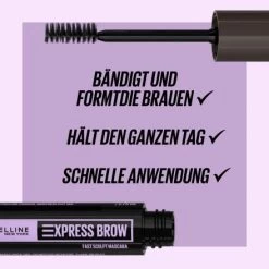 Maybelline New York Brow Mascara Fast Sculpt 04 Medium Brown, 3,5 Ml -Make-up Foundation Verkäufe maybelline new york brow mascara fast sculpt 04 medium brown 3
