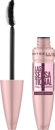 Maybelline New York Mascara Lash Sensational Voller-Wimpern-Fächer Burgundy Brown, 9,5 Ml