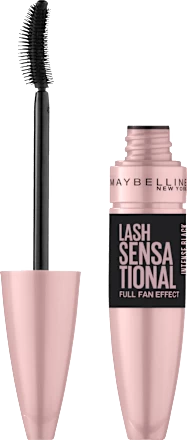 Maybelline New York Mascara Lash Sensational Voller-Wimpern-Fächer Intense Black, 9,5 Ml